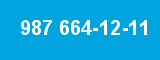 987 664-12-11